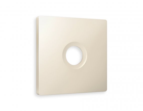 Фотография товара 'Ambrella AP3330 Лицевая панель ALFA (Бежевый матовый) для TV розетки'