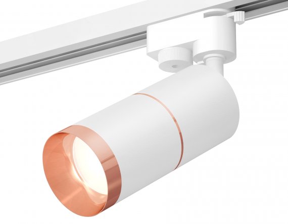 Фотография товара 'Ambrella XT6301031 Комплект трекового однофазного светильника SWH/PPG'