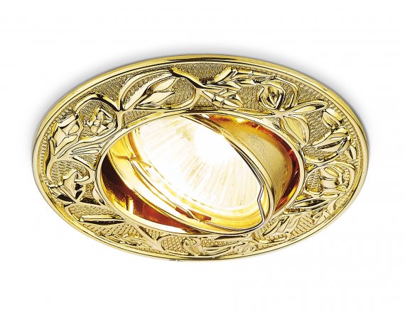 Фотография товара 'Ambrella Встраиваемый точечный светильник золото MR16'