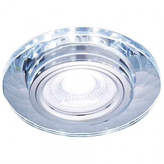 Фотография товара 'Ambrella S211 CL/WH Встраиваемый точечный светильник со светодиодной лентой MR16+3W'