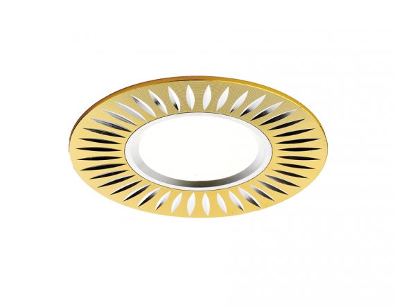 Фотография товара 'Ambrella Встраиваемый потолочный точечный светильник золото/алюминий MR16'