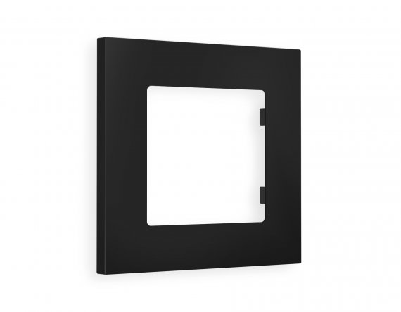 Фотография товара 'Ambrella AF250701 Рамка ALFA Qubi (Черный матовый) 1-ая'