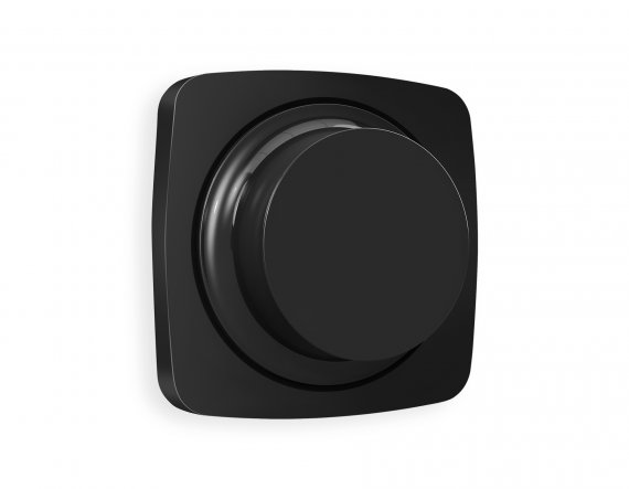 Фотография товара 'Ambrella OP8055 Лицевая панель OMEGA (Черный матовый) для светорегулятора универсального'