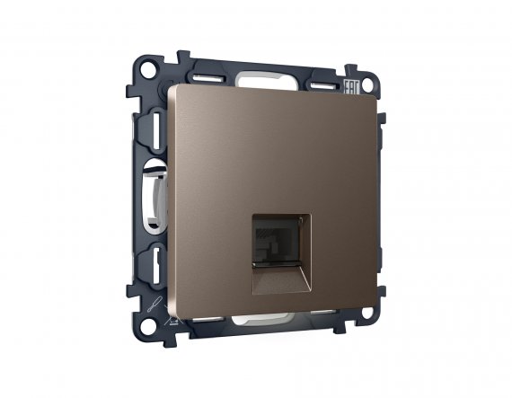 Фотография товара 'Ambrella MA642010 Комплект механизма компьютерной розетки ALFA'