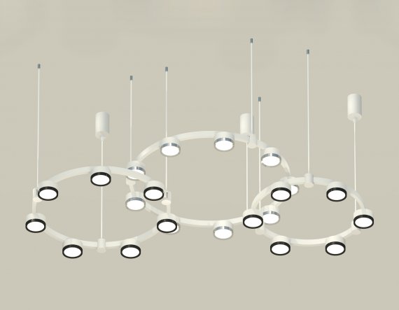 Фотография товара 'Ambrella XR92082100 Комплект подвесного светильника GX53 (A9208, C9241, C9236, C9231, N8113, N8118)'