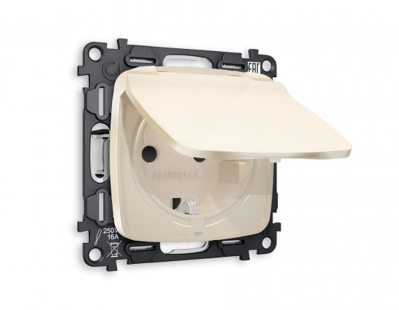 Фотография товара 'Ambrella MO308010 Комплект механизма электрической розетки OMEGA'