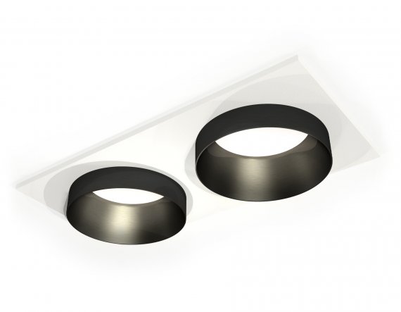 Фотография товара 'Ambrella XC6525021 Комплект встраиваемого светильника SWH/PBK'