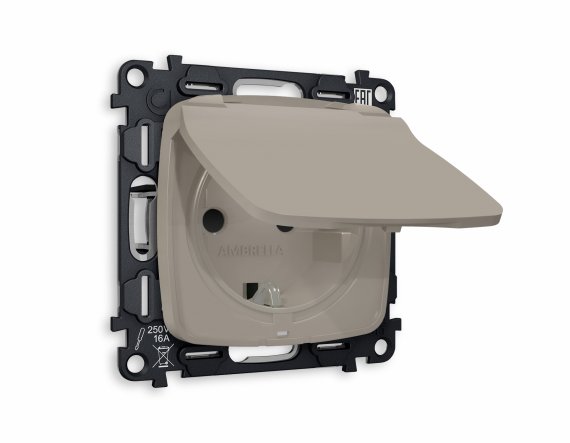 Фотография товара 'Ambrella MO368010 Комплект механизма электрической розетки OMEGA'