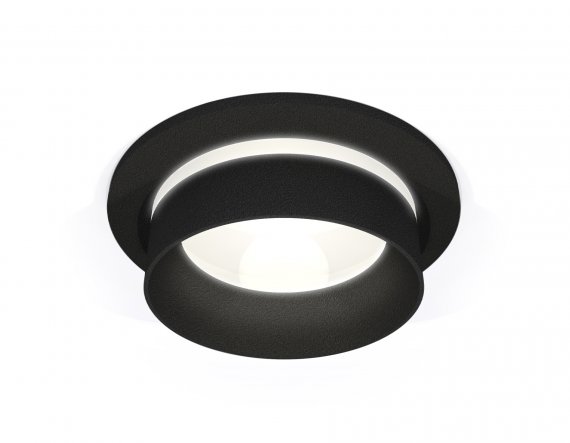 Фотография товара 'Ambrella XC6513061 Комплект встраиваемого светильника с акрилом SBK/FR'