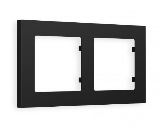 Фотография товара 'Ambrella AF220702 Рамка ALFA Techno (Черный матовый) 2-ая'