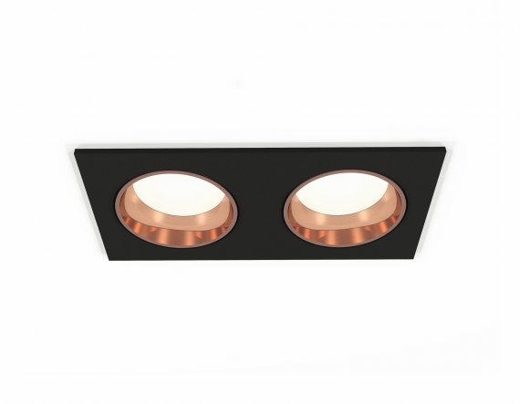 Фотография товара 'Ambrella XC6526005 Комплект встраиваемого светильника SBK/PPG'