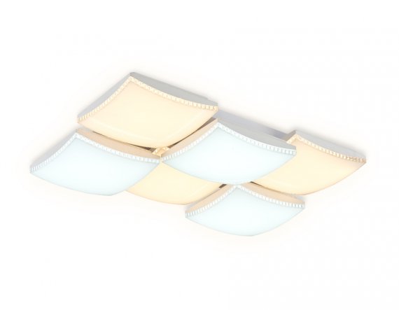 Фотография товара 'Ambrella FP2326 Потолочный светодиодный светильник с пультом 216W 810*540*145'