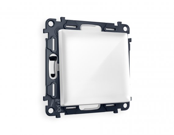 Фотография товара 'Ambrella MA101020 Комплект механизма 1-клавишного проходного выключателя ALFA'