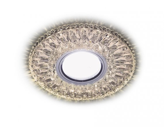 Фотография товара 'Ambrella S380 CL/WW Встраиваемый точечный светильник со светодиодной лентой MR16+3W'