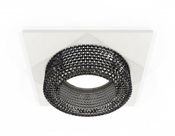 Фотография товара 'Ambrella XC7631021 Комплект встраиваемого светильника SWH/BK'