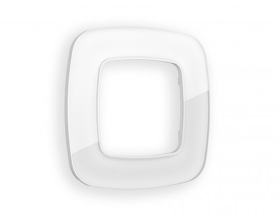 Фотография товара 'Ambrella OF320101 Рамка OMEGA Radian (Белый Стекло органическое) 1-ая'