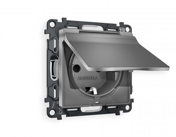 Фотография товара 'Ambrella MA658010 Комплект механизма электрической розетки ALFA'