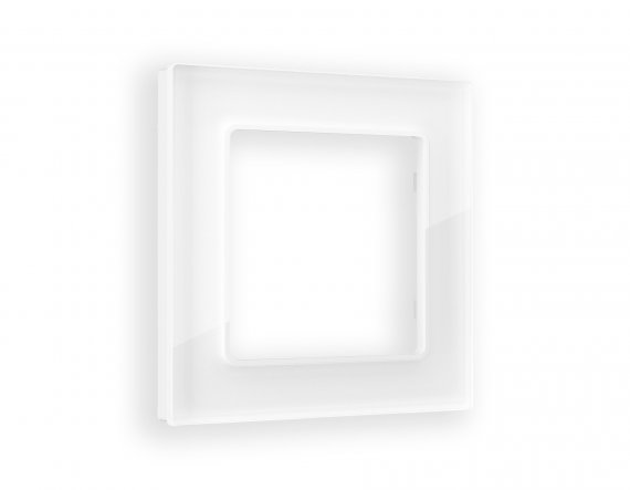 Фотография товара 'Ambrella AF330101 Рамка ALFA Platos (Белый Стекло органическое) 1-ая'