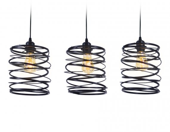 Фотография товара 'Ambrella TR8403 Подвесной светильник в стиле лофт E27/3 max 60W 720*180*1000'