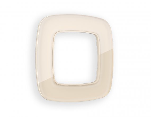 Фотография товара 'Ambrella OF320301 Рамка OMEGA Radian (Бежевый Стекло органическое) 1-ая'