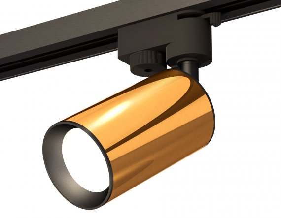 Фотография товара 'Ambrella XT6327010 Комплект трекового однофазного светильника PYG/SBK'