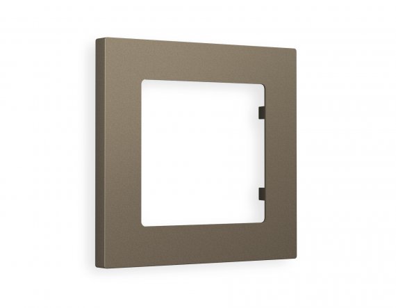 Фотография товара 'Ambrella AF220631 Рамка ALFA Techno (Темная бронза матовый) 1-ая'