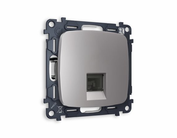 Фотография товара 'Ambrella MO512010 Комплект механизма компьютерной розетки OMEGA'