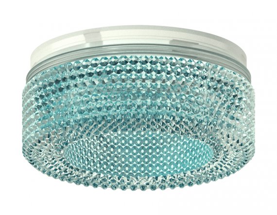 Фотография товара 'Ambrella N7194 Насадка передняя BL голубой D70*H30mm Out25mm MR16'