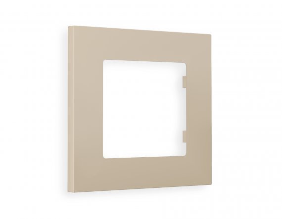 Фотография товара 'Ambrella AF250361 Рамка ALFA Qubi (Серо-бежевый матовый) 1-ая'
