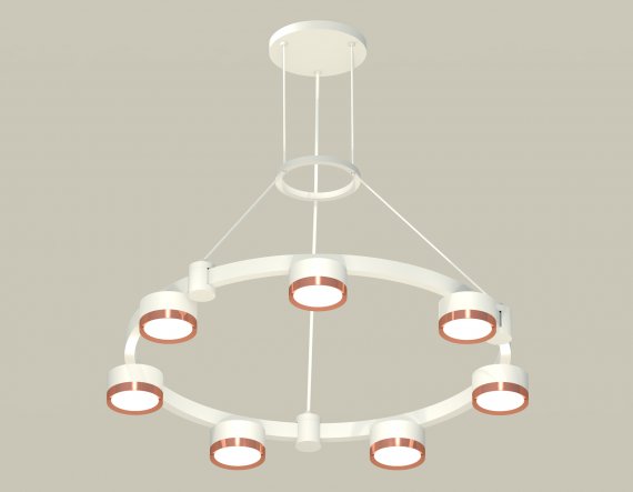 Фотография товара 'Ambrella XR92031503 Комплект подвесного светильника GX53 (A9203, C9236, N8126)'