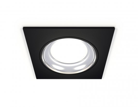 Фотография товара 'Ambrella XC7632061 Комплект встраиваемого светильника SBK/PSL'