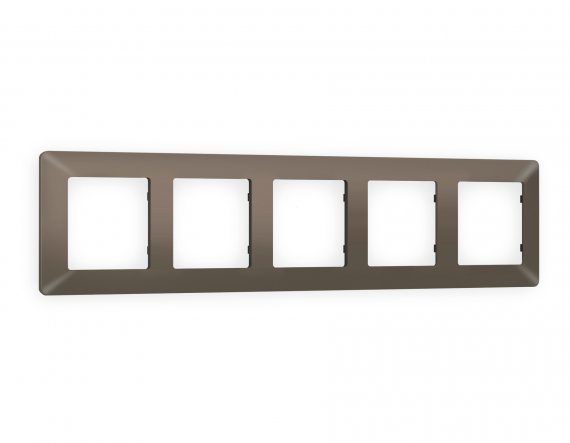 Фотография товара 'Ambrella AF110635 Рамка ALFA Line (Темная бронза матовый) 5-ая'