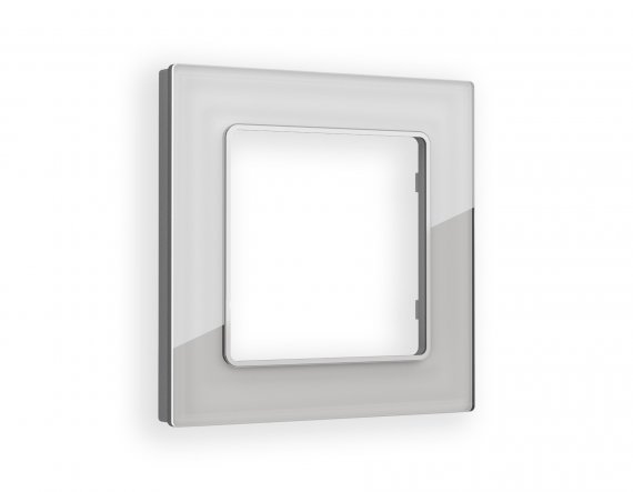 Фотография товара 'Ambrella AF330401 Рамка ALFA Platos (Серебро Стекло органическое) 1-ая'