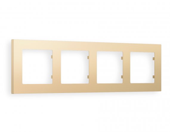 Фотография товара 'Ambrella AF220604 Рамка ALFA Techno (Шампань) 4-ая'