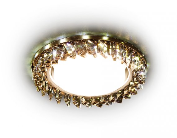 Фотография товара 'Ambrella G255 BR Встраиваемый точечный светильник со светодиодной лентой GX53+3W'