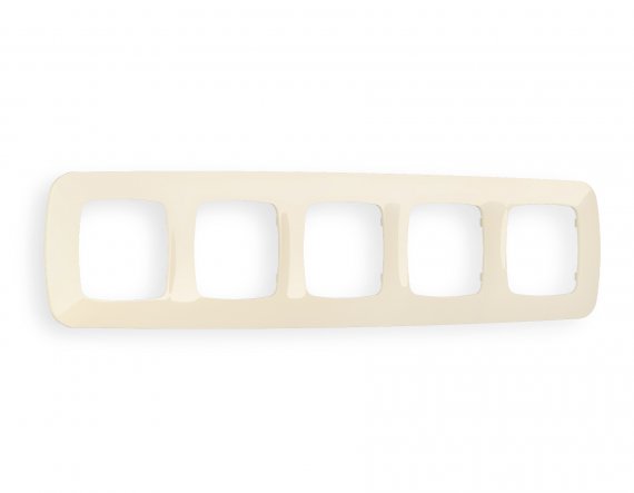 Фотография товара 'Ambrella OF140305 Рамка OMEGA Ecta (Бежевый глянец) 5-ая'