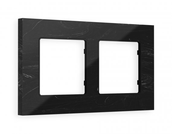 Фотография товара 'Ambrella AF930702 Рамка ALFA Grand (Черный мрамор) 2-ая'