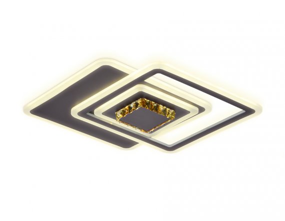 Фотография товара 'Ambrella FA262 Потолочный светодиодный светильник с хрусталем 112W 540*540*80'