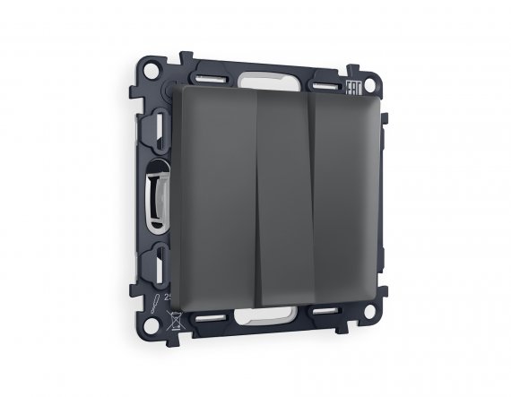 Фотография товара 'Ambrella MA905010 Комплект механизма 3-клавишного выключателя ALFA'