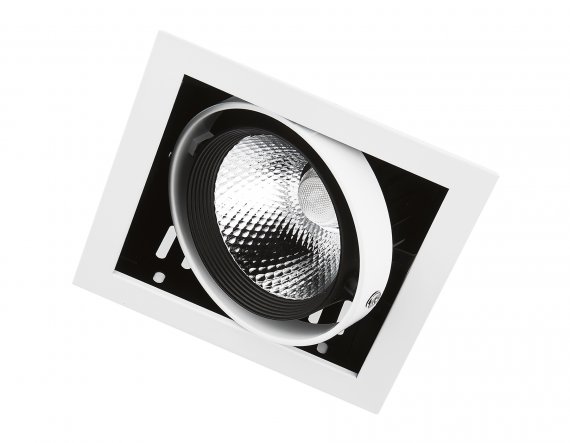 Фотография товара 'Ambrella T811 BK/CH 12W 4200K Карданный встраиваемый светодиодный светильник'