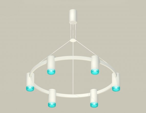 Фотография товара 'Ambrella XB9021202 Комплект подвесного светильника с композитным хрусталем'