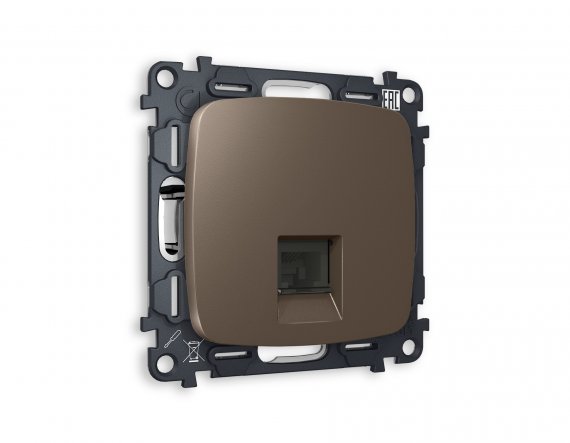 Фотография товара 'Ambrella MO642030 Комплект механизма телефонной розетки OMEGA'