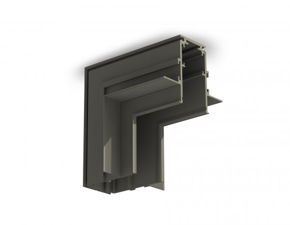 Фотография товара 'Ambrella GL3363 Коннектор угловой внутренний для встраиваемого шинопровода Magnetic'