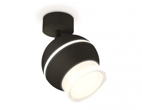 Фотография товара 'Ambrella XM1102016 Комплект поворотного светильника с дополнительной подсветкой SBK/FR/CL'