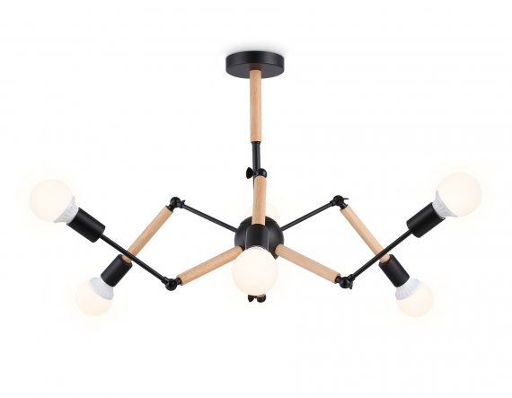 Фотография товара 'Ambrella TR80488 Подвесной светильник в стиле лофт E27/6 max 60W D930*510'