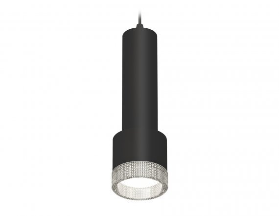 Фотография товара 'Ambrella XP8111005 Комплект подвесного светильника с композитным хрусталем SBK/CL'