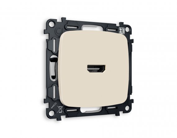 Фотография товара 'Ambrella MO334010 Комплект механизма розетки HDMI 2.0 OMEGA'