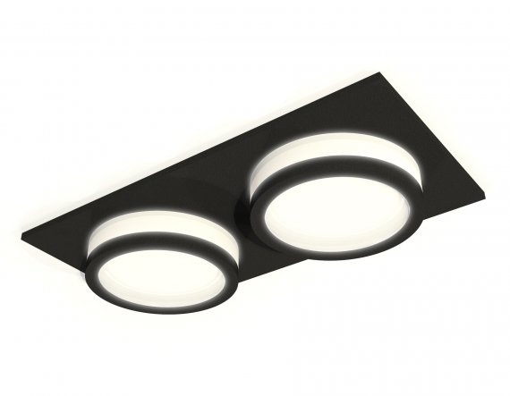 Фотография товара 'Ambrella XC6526060 Комплект встраиваемого светильника с акрилом SBK/FR'