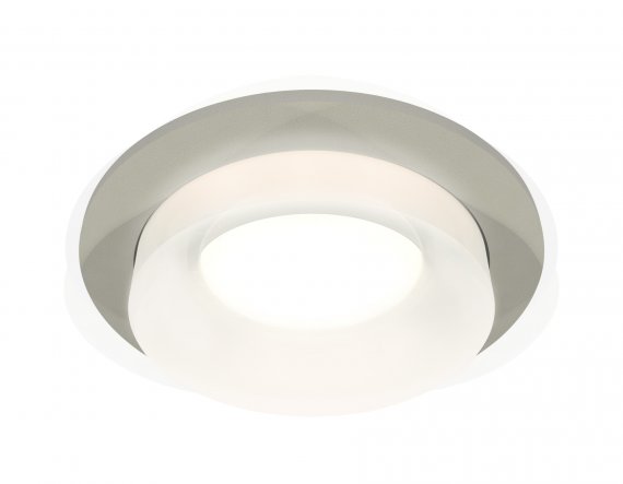 Фотография товара 'Ambrella XC7623041 Комплект встраиваемого светильника c акрилом SGR/FR'