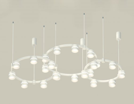 Фотография товара 'Ambrella XR92082200 Комплект подвесного светильника с акрилом GX53 (A9208, C9241, C9236, C9231, N8444)'